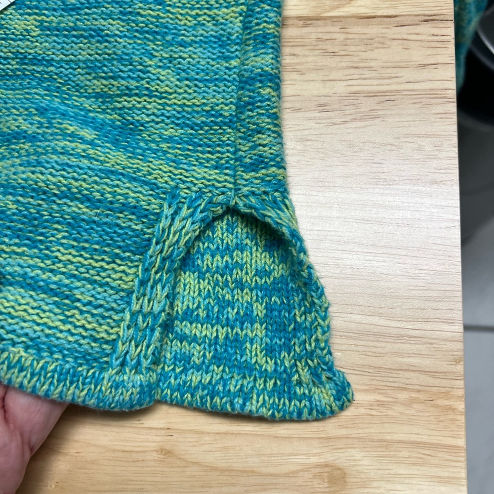 Northcrest Bundle of Teal Tops Sweater & Lightweight Hoodie Bundle Sz xl & Sz 2x - Picture 6 of 15